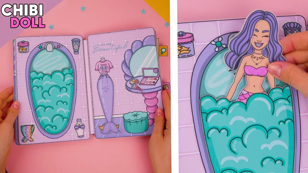 Chibi Dolls Dress Up Games (Чиби Куклы Игра в Одевание) [МОД Бесконечные деньги] Screenshot 2