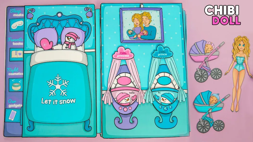 Chibi Dolls Dress Up Games (Чиби Куклы Игра в Одевание) [МОД Бесконечные деньги] Screenshot 3