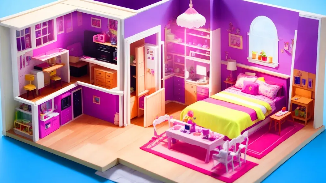 Doll House Design: Girl Games (Долл Хаус Дизайн) [МОД Unlocked] Screenshot 2
