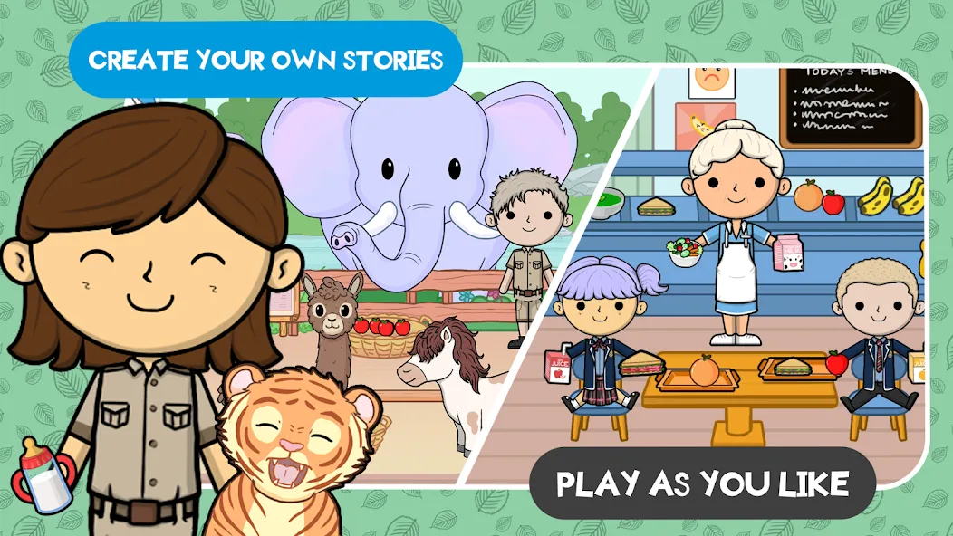 Lila's World:Create Play Learn [МОД Бесконечные деньги] Screenshot 3