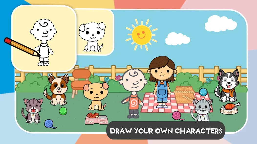 Lila's World:Create Play Learn [МОД Бесконечные деньги] Screenshot 4