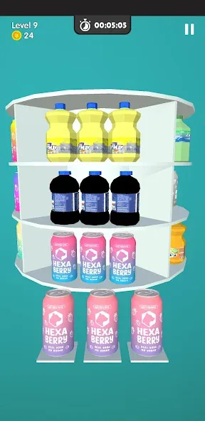 Tidy Goods Match 3D Master (Тайди Гудс Матч 3Д Мастер) [МОД Много монет] Screenshot 2