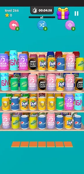 Triple Tile Goods Sort Master (Трипл Тайл Гудс Сорт Мастер) [МОД Много денег] Screenshot 3