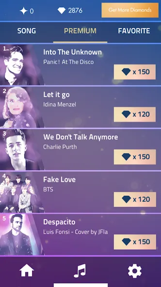 Piano Music Tiles Hot song (Пиано Мэджик Тайлз Хот сонг) [МОД Много денег] Screenshot 1