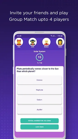 QuizPot: Group GK Quiz Trivia (КвизПот) [МОД Много монет] Screenshot 5