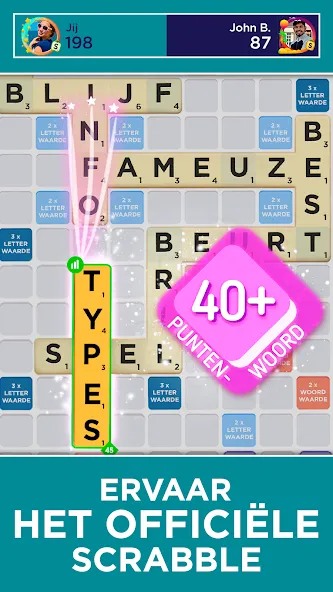 Scrabble® GO - Woordspel (Скрэббл ГО) [МОД Меню] Screenshot 1
