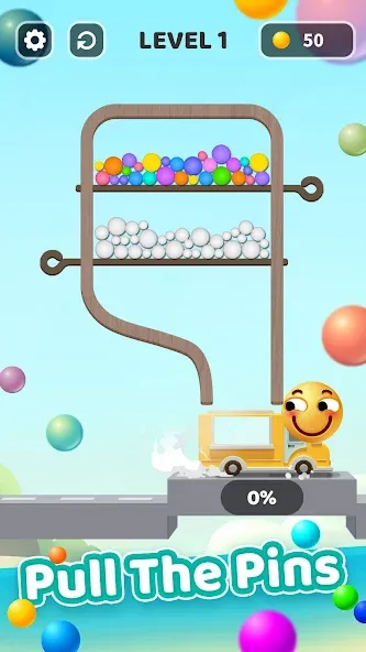 Pin Puzzle - Pull Pins Out [МОД Меню] Screenshot 1