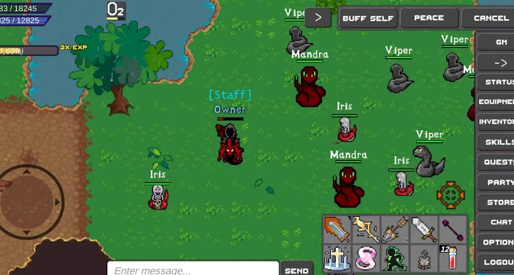 Delta Mmorpg (Дельта ММОРПГ) [МОД Все открыто] Screenshot 5