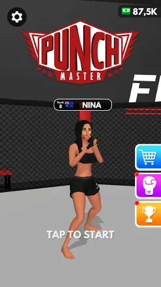 Punch Master - Punching Game [МОД Menu] Screenshot 1