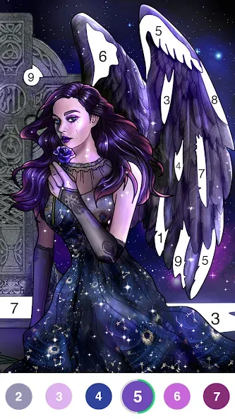 Tap Color® Color by number (Тап Колор) [МОД Много денег] Screenshot 2