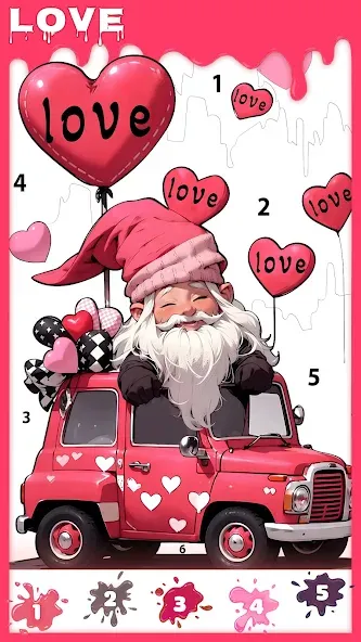 Paint Color: Color by number [МОД Много денег] Screenshot 3