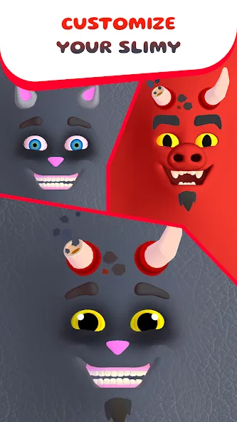 My Talking Slimy: Cat Friends (Май Токинг Слайми) [МОД Бесконечные монеты] Screenshot 3