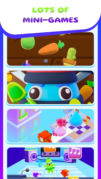 My Talking Slimy: Cat Friends (Май Токинг Слайми) [МОД Бесконечные монеты] Screenshot 4