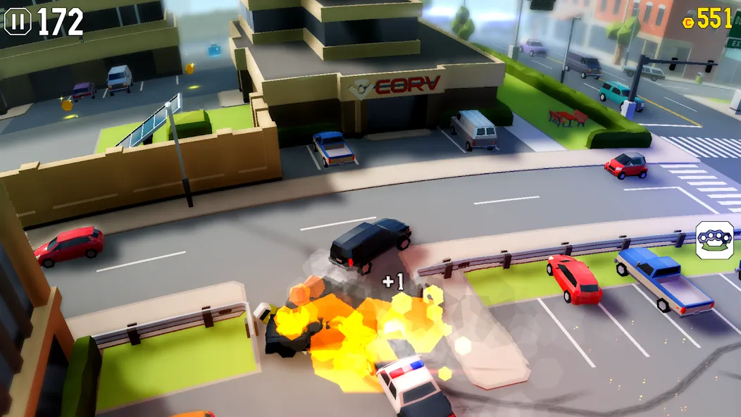Reckless Getaway 2: Car Chase (Реклесс Гетавей 2) [МОД Много денег] Screenshot 4