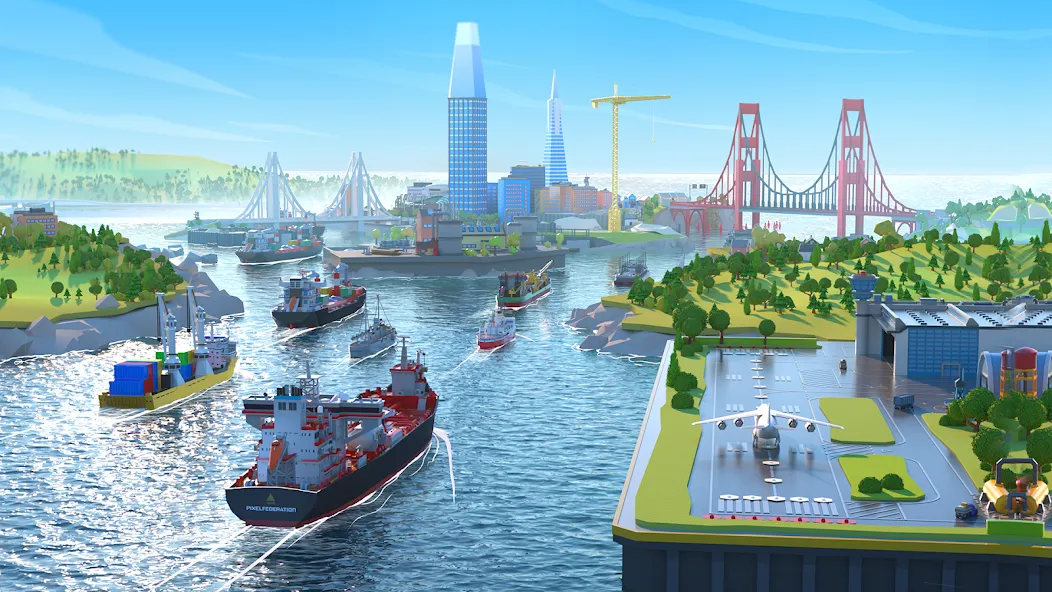 Port City: Ship Tycoon (Порт Сити) [МОД Mega Pack] Screenshot 5