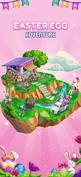 Pixel Isle: Art Coloring World (Пиксель Айл) [МОД Бесконечные деньги] Screenshot 3