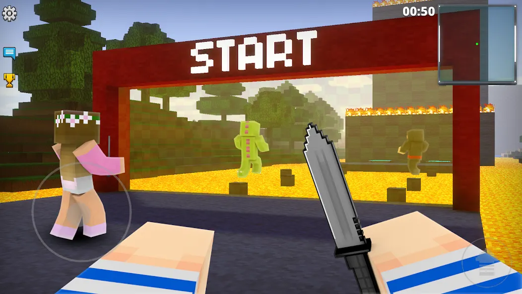 Pixel Strike 3D - FPS Gun Game (Пиксель Страйк 3Д) [МОД Все открыто] Screenshot 5