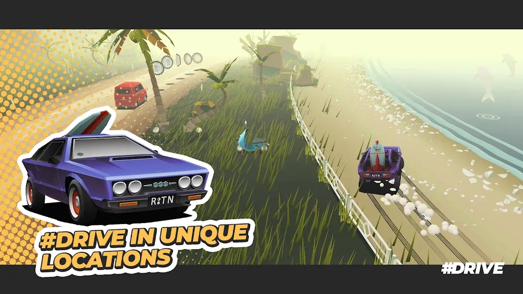 #DRIVE [МОД Бесконечные монеты] Screenshot 5