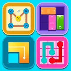 Скачать взломанную Puzzle Games Collection game  [МОД Бесконечные деньги]