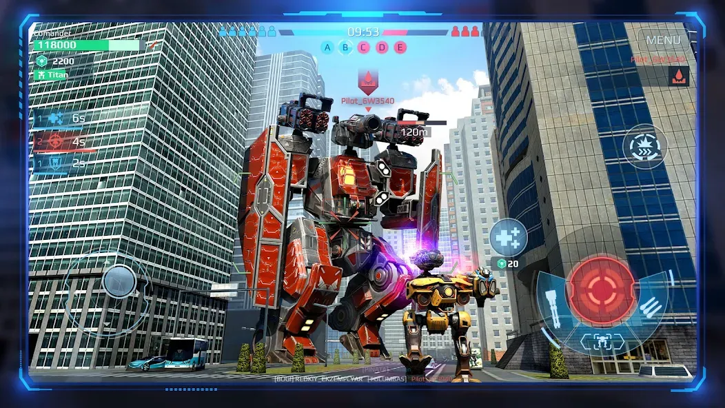 War Robots Multiplayer Battles [МОД Бесконечные деньги] Screenshot 1