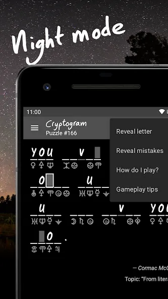 Cryptogram - puzzle quotes (Скрытограмма) [МОД Меню] Screenshot 4
