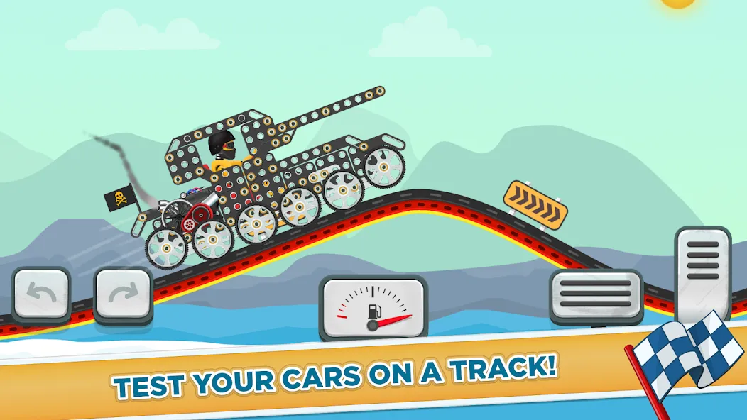 Car Builder & Racing for Kids [МОД Бесконечные деньги] Screenshot 3