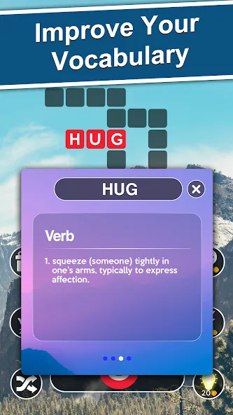 Word Cross: Crossy Word Search (Уорд Кросс) [МОД Бесконечные деньги] Screenshot 4