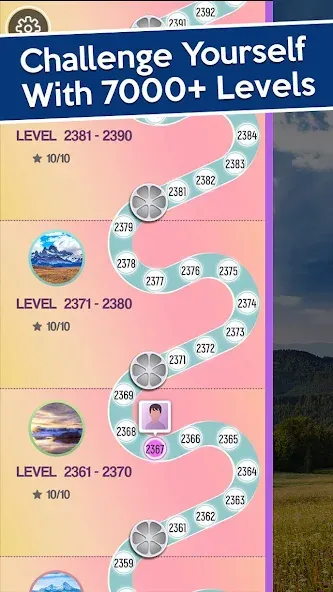 Word Cross: Crossy Word Search (Уорд Кросс) [МОД Бесконечные деньги] Screenshot 5