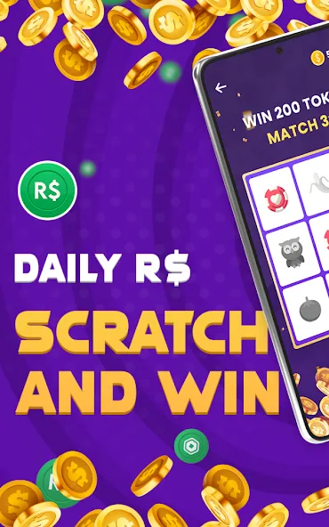 Spinbux - Robux (Спинбакс) [МОД Меню] Screenshot 5