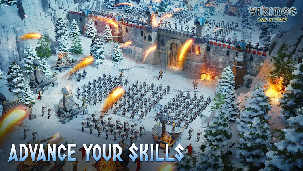 Vikings: War of Clans (Викинги) [МОД Много монет] Screenshot 2