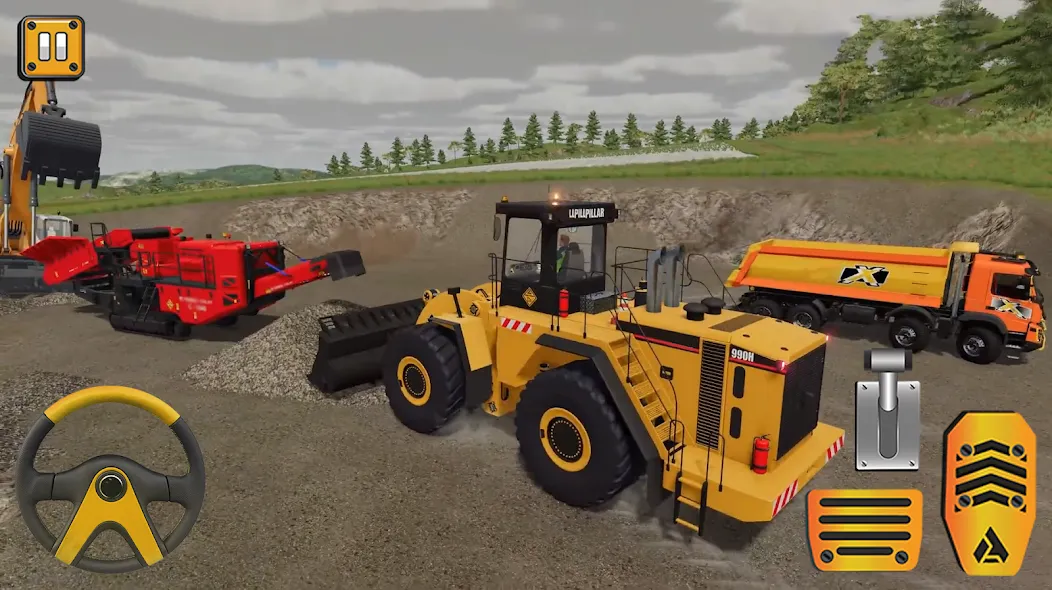 Construction City Simulator (Конструкция Сити Симулятор) [МОД Бесконечные монеты] Screenshot 1