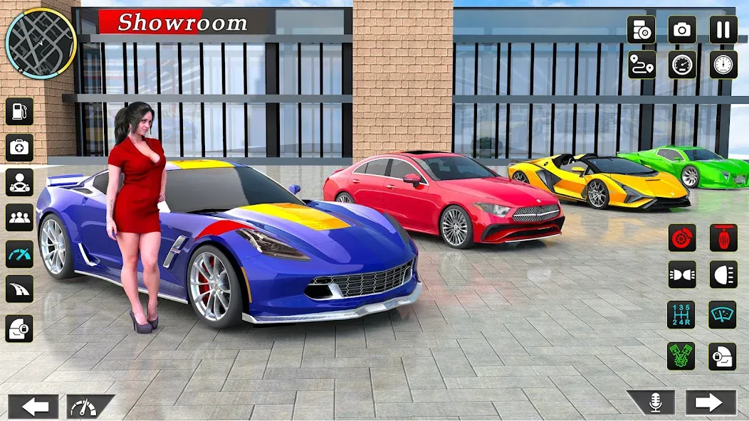 Car Dealership Car Saler (Драйвинг Скул Сити Кар Геймс) [МОД Много денег] Screenshot 3