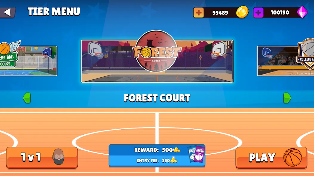 Dunkers 2 (Данкерс 2) [МОД Бесконечные деньги] Screenshot 4