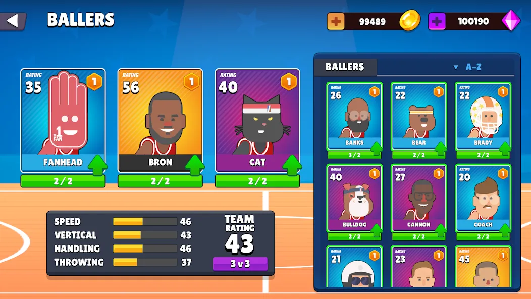 Dunkers 2 (Данкерс 2) [МОД Бесконечные деньги] Screenshot 5