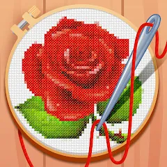 Скачать взлом Cross-Stitch: Coloring Book (Кросс)  [МОД Все открыто]