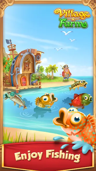 Village and Farm (Вилладж энд Фарм) [МОД Все открыто] Screenshot 3