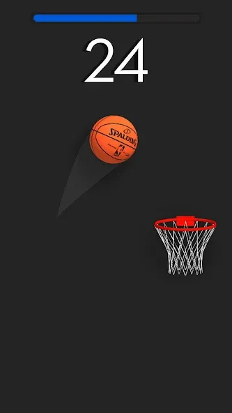 Dunk Stroke-3D Basketball (Дунк Строк) [МОД Бесконечные монеты] Screenshot 1