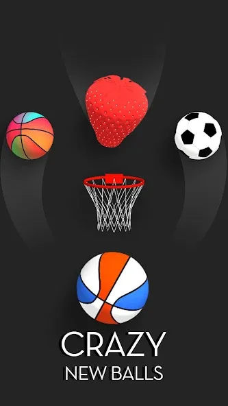 Dunk Stroke-3D Basketball (Дунк Строк) [МОД Бесконечные монеты] Screenshot 3
