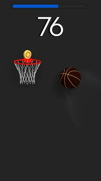 Dunk Stroke-3D Basketball (Дунк Строк) [МОД Бесконечные монеты] Screenshot 4