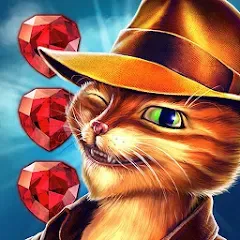 Взломанная Indy Cat for VK  [МОД Меню]