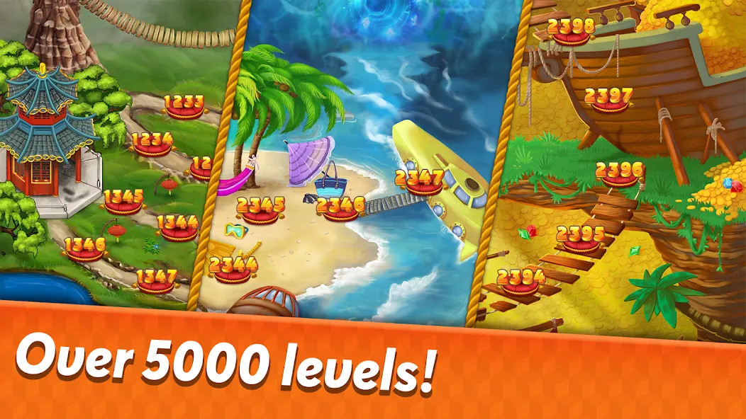 Indy Cat 2: Match 3 game [МОД Unlimited Money] Screenshot 5