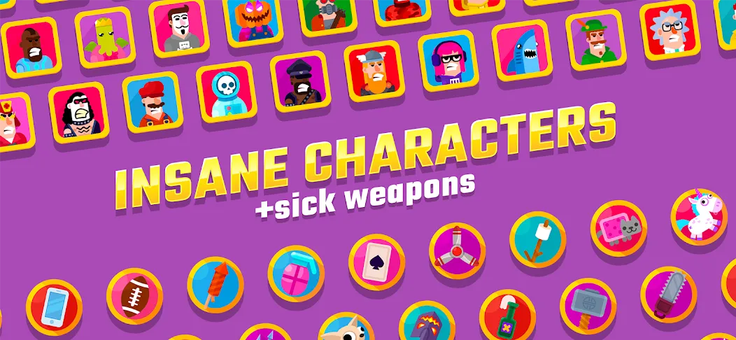 Bowmasters: Archery Shooting (Боумастерс) [МОД Mega Pack] Screenshot 5