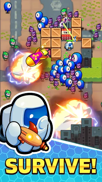 Last survivor: Day on Earth (Ласт сурвайвер) [МОД Бесконечные монеты] Screenshot 1