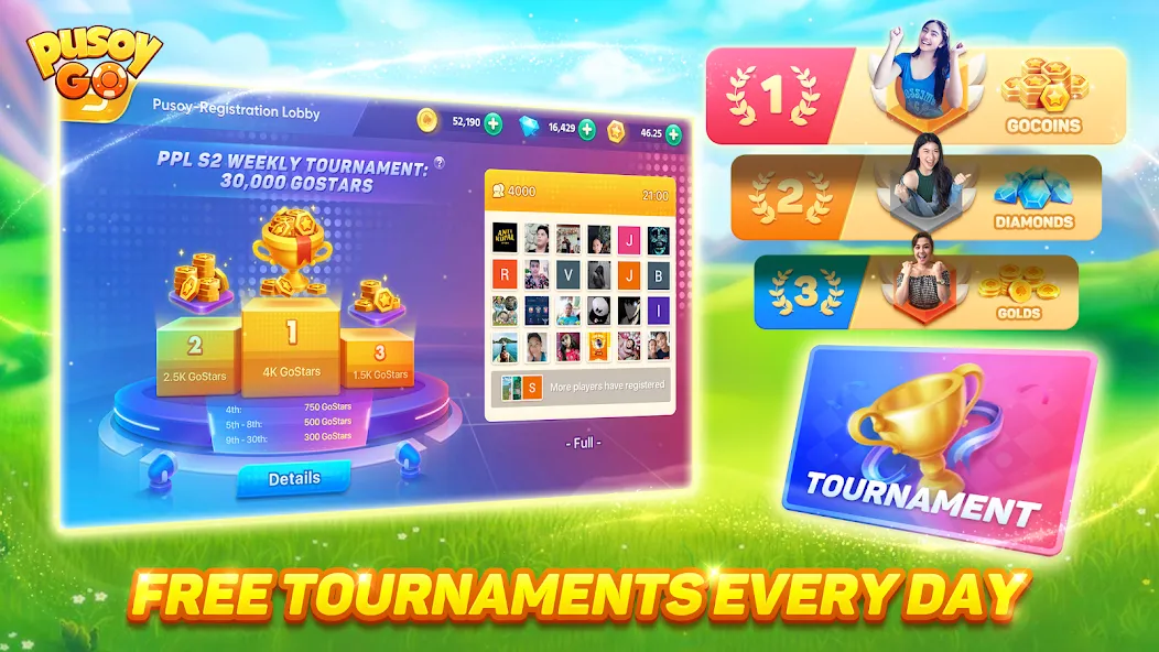 Pusoy Go-Competitive 13 Cards (Пусой Го) [МОД Unlimited Money] Screenshot 3