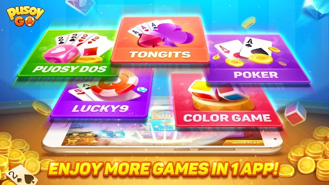 Pusoy Go-Competitive 13 Cards (Пусой Го) [МОД Unlimited Money] Screenshot 5