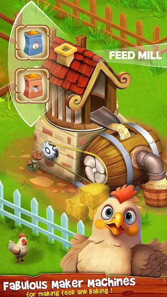 Country Valley Farming Game (Парадайз Хей Фарм Айленд) [МОД Unlimited Money] Screenshot 2
