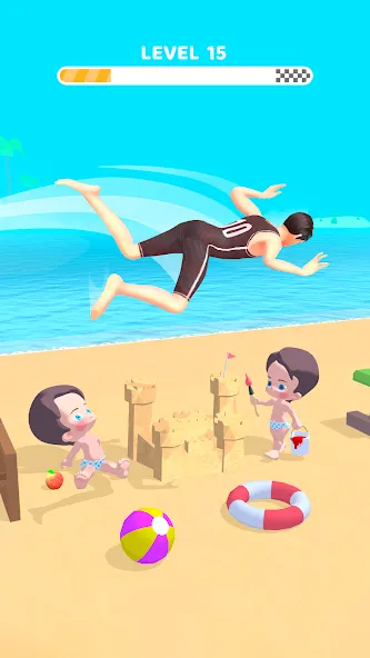 Home Flip: Crazy Jump Master (Хоум Флип) [МОД Бесконечные монеты] Screenshot 2