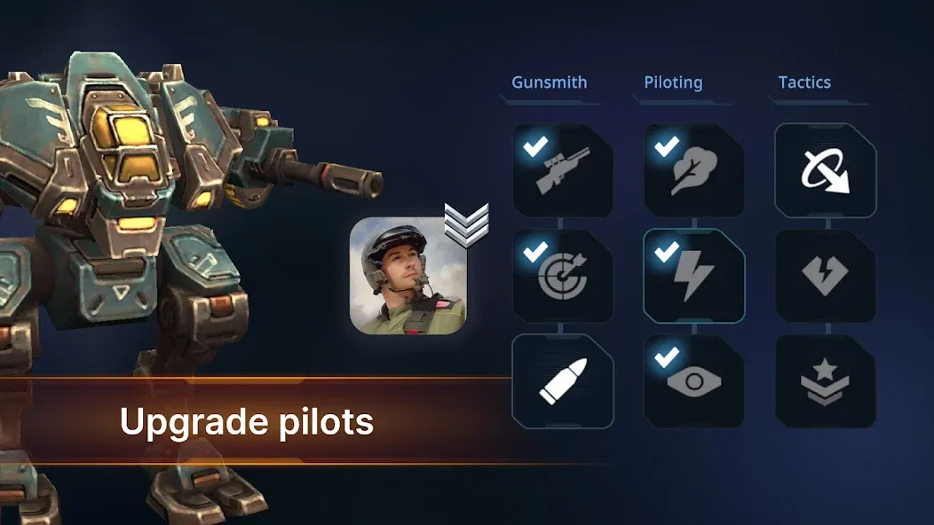 Concern: Mech Armored Front (Консерн) [МОД Unlocked] Screenshot 5