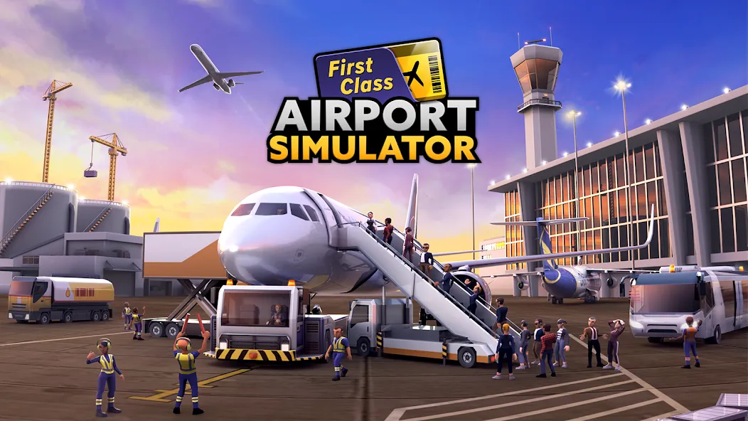 Airport Simulator: Tycoon Inc. (Эйрпорт Симулятор) [МОД Меню] Screenshot 1
