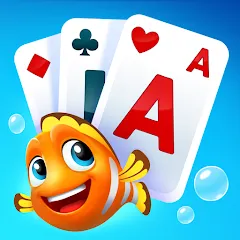 Скачать взломанную Fishdom Solitaire (Фишдом Солитер)  [МОД Unlimited Money]